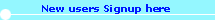 New Users Signup  here